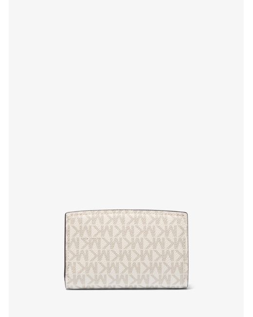 MICHAEL Michael Kors Natural Mk Bryant Medium Signature Logo Wallet