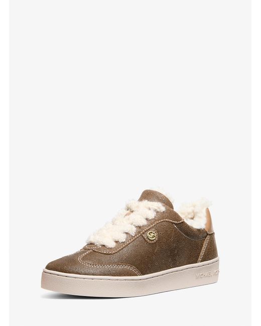 Mk Sneaker Scotty di MICHAEL Michael Kors in Natural