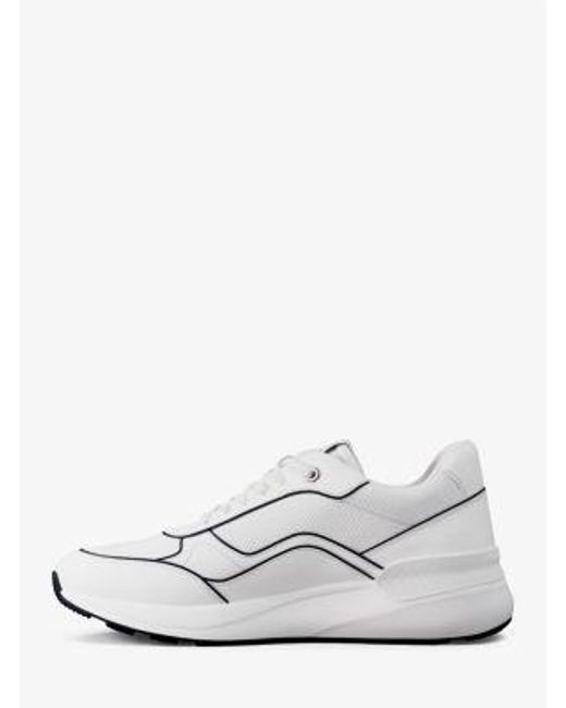 Mk Sneaker Trevor di Michael Kors in White da Uomo
