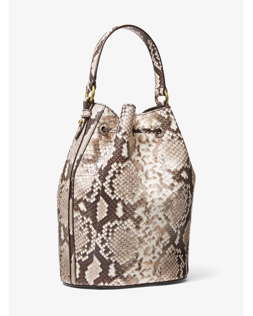 sac michael kors effet python