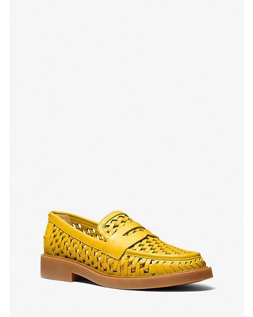 Mk Loafer Eden di MICHAEL Michael Kors in Yellow