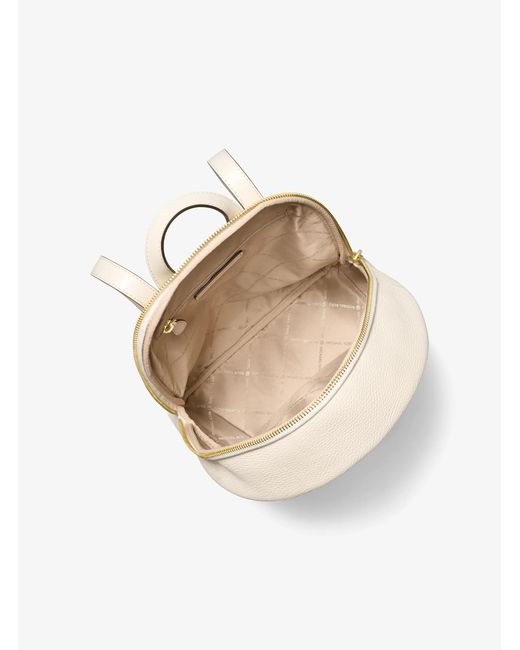 Michael Kors Outlet Natural Mk Erin Medium Backpack