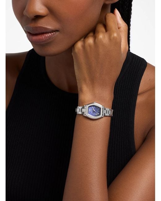 Michael Kors Blue Mk Petite Chelsea Pavé-Tone Watch