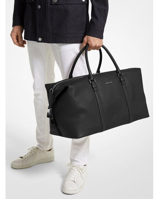 Mkbolso Hudson De Piel Michael Kors de hombre de color Black