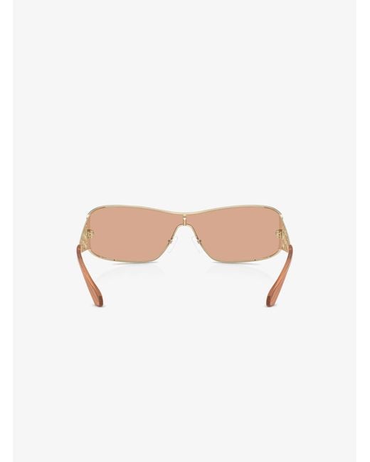 Michael Kors White Mk Melbourne Sunglasses