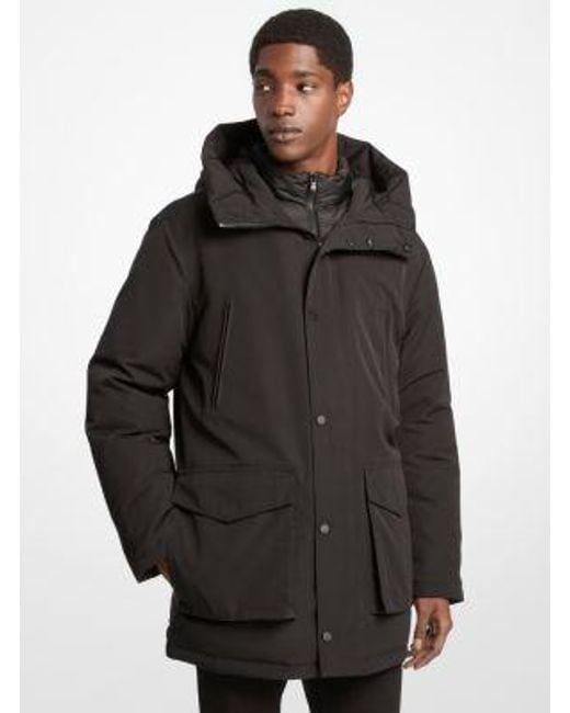 Michael Kors Black Paxville 2-In-1 Jacket for men