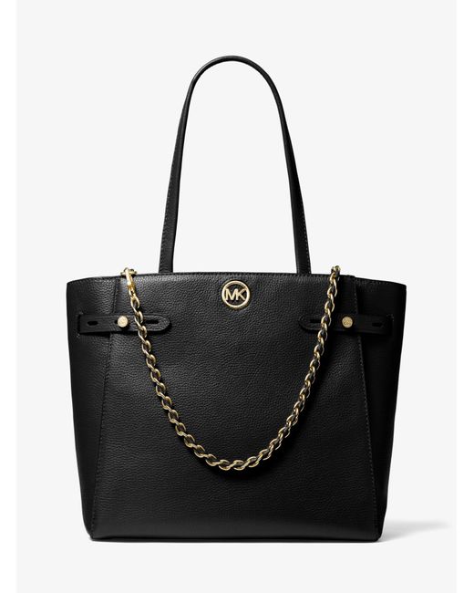 michael kors carmen leather shoulder bag