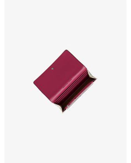 Michael Kors White Jet Set Medium Signature Logo 2-In-1 Wallet