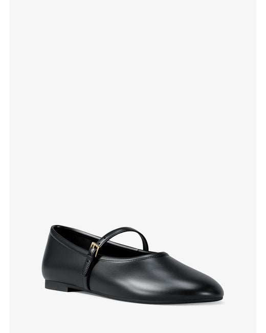 Michael Kors Black Phoebe Ballet Flat