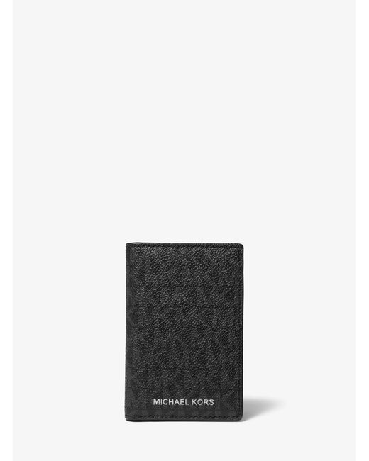 Michael Kors Multicolor Mk Hudson Logo Bi-Fold Card Case for men