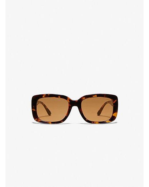 Michael Kors White Cambridge Sunglasses
