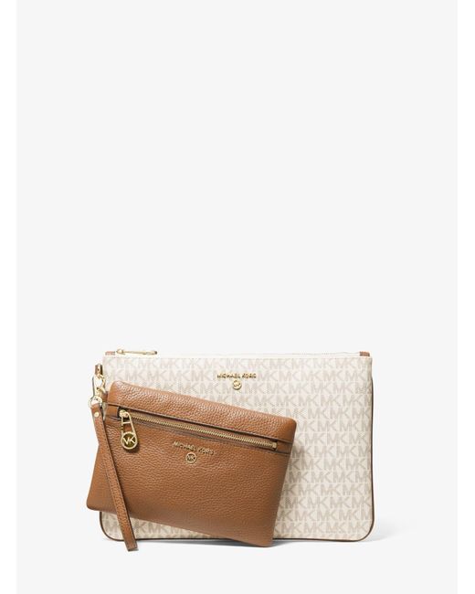 Michael kors large pouch wristlet clearance