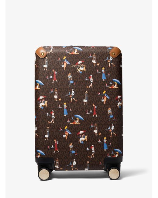 Michael Kors Multicolor Small Jet Set Girls Logo Suitcase