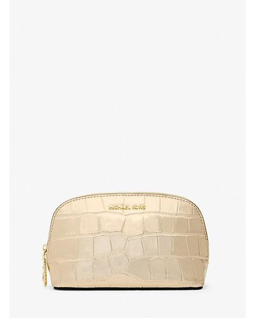 Mk Pochette Da Viaggio Piccola di Michael Kors in Natural