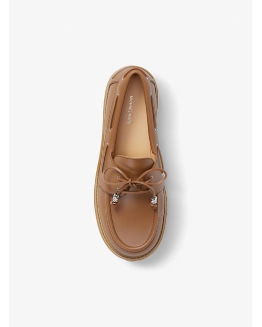 MICHAEL Michael Kors Natural Kenny Leather Loafer