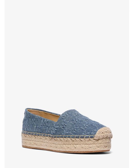 Mk Espadrilla Lynn di MICHAEL Michael Kors in Blue