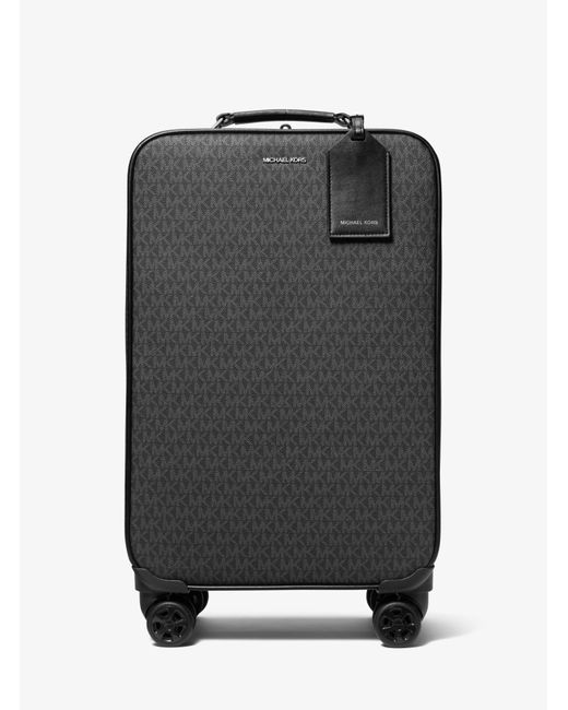 Michael Kors Gray Cooper Logo Suitcase for men