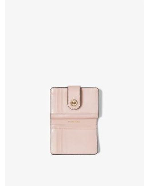 MICHAEL Michael Kors Pink Mk Mercer Small Leather Wallet