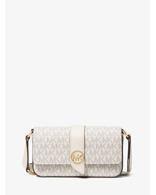 Michael kors sling bag white sales