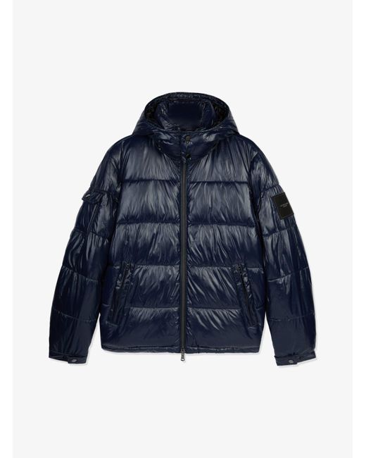 Michael Kors Blue Northend Quilted Nylon Puffer Jacket for men