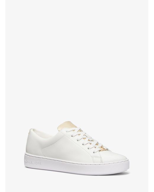 Sneaker Keaton bicolore di Michael Kors in White