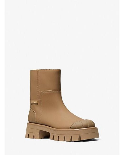 Michael Kors White Sydra Rubber Boot