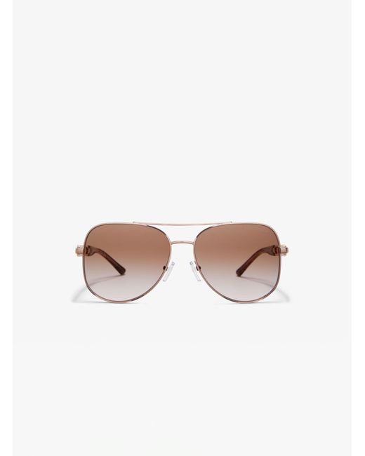 Michael Kors White Mk Chianti Sunglasses