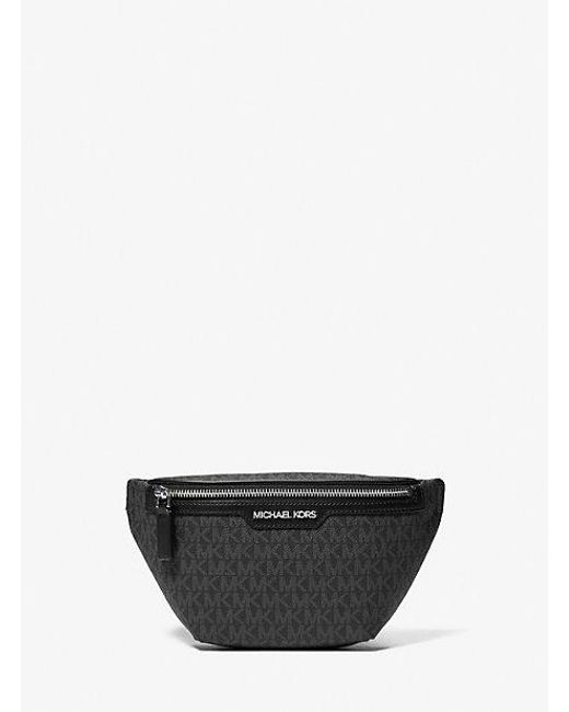 Michael Kors Black Cooper Mini Logo Belt Bag for men