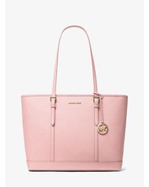 Michael Kors Jet Set Travel Large Saffiano Leather Tote Bag