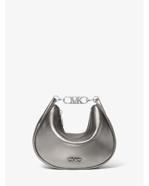 MICHAEL Michael Kors Mk Kendall Small Metallic Leather Shoulder Bag