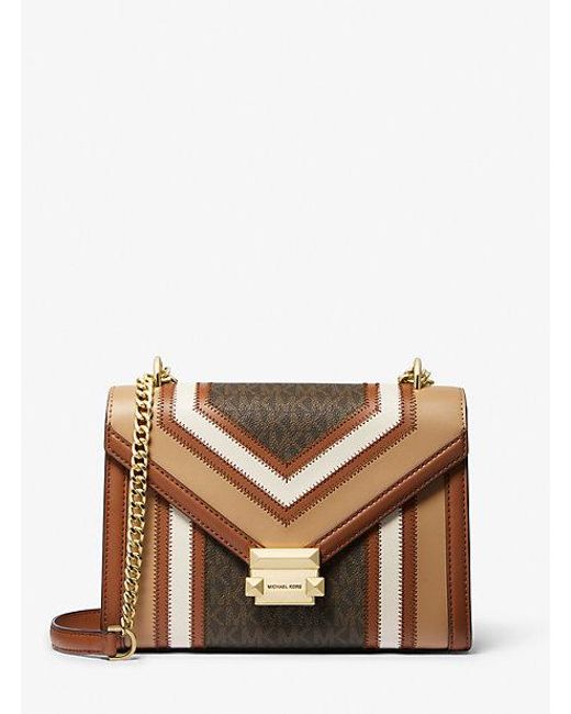 michael kors whitney large leather tote
