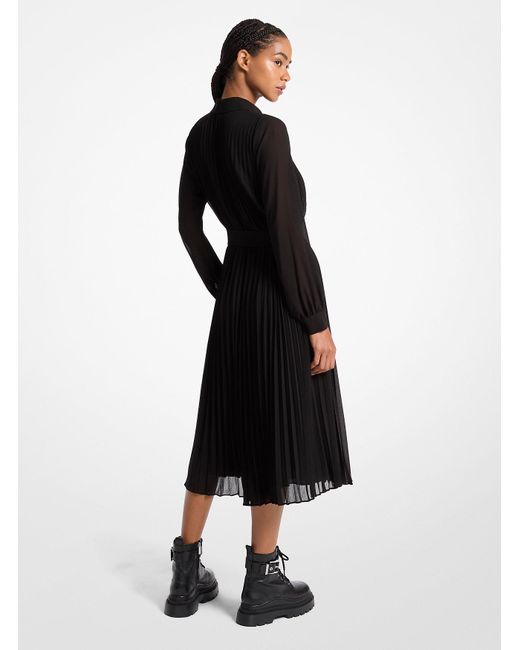 Mk Abito Chemisier di MICHAEL Michael Kors in Black