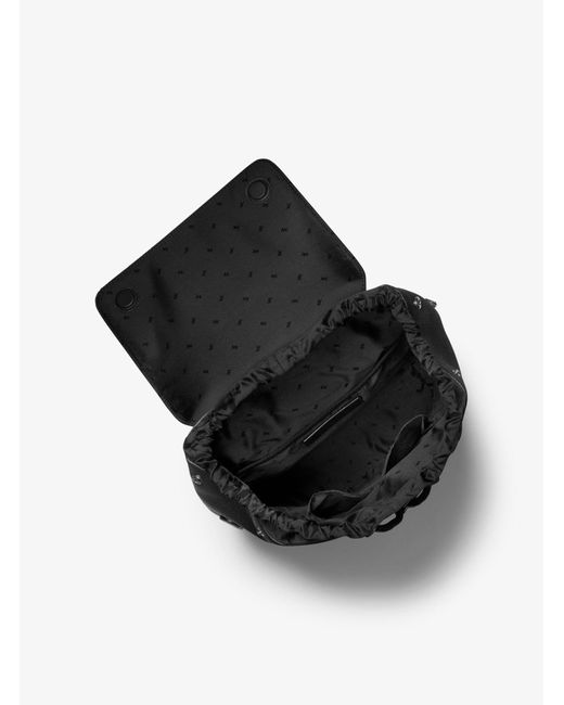 hudson pebbled leather backpack