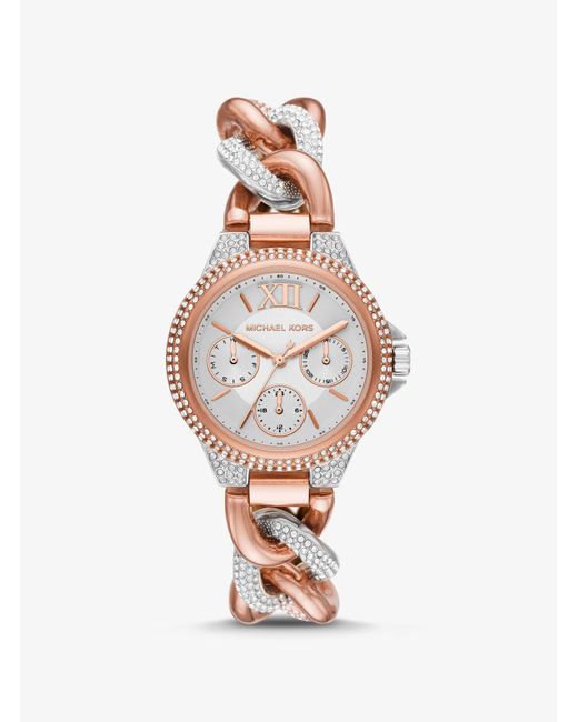 Michael Kors Camille Pave Chain 