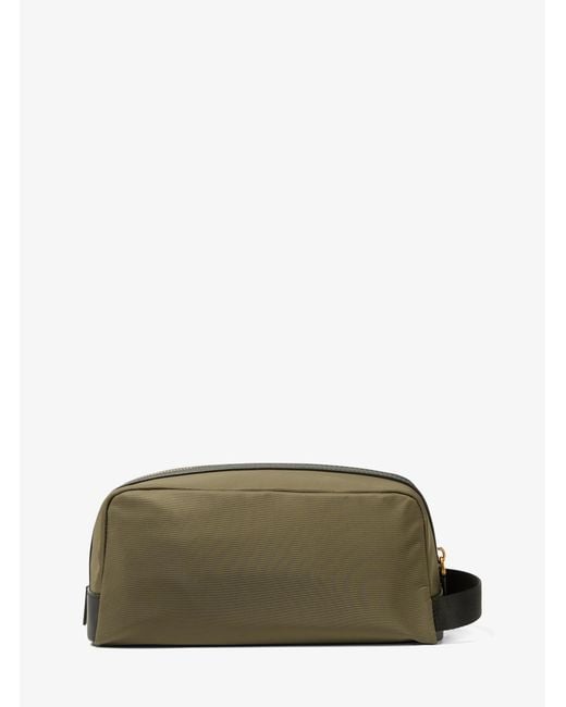 Michael Kors Green Mk Brooklyn Nylon Travel Kit for men