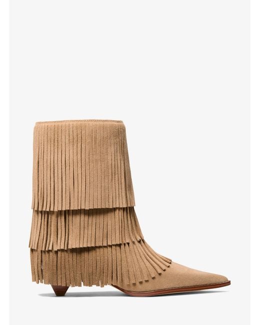 MICHAEL Michael Kors Natural Jayla Heeled Bootie