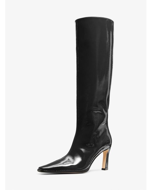 Mk Botte Darrah En Cuir Verni MICHAEL Michael Kors en coloris Black