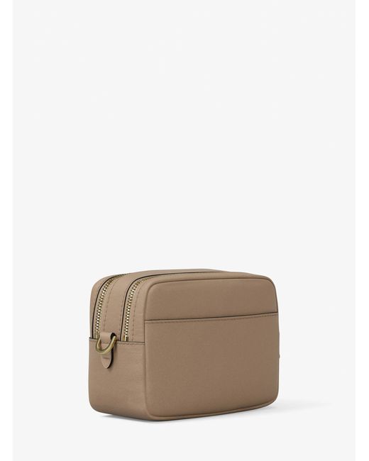 MICHAEL Michael Kors Brown Mk Bryant Medium Nylon Camera Crossbody Bag