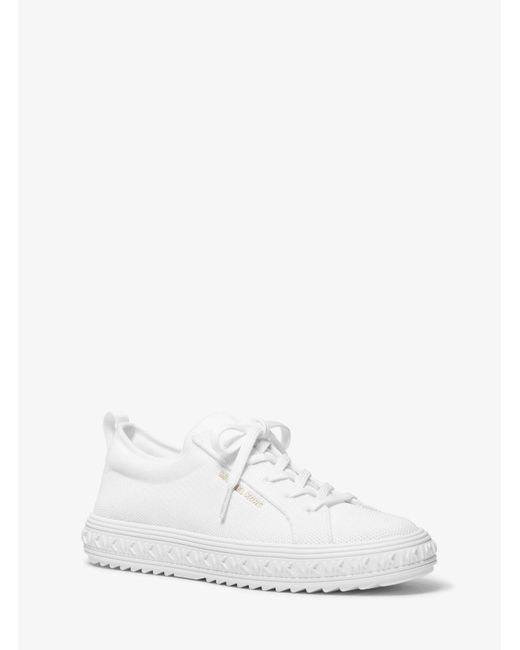 Sneaker Grove in maglia di Michael Kors in White