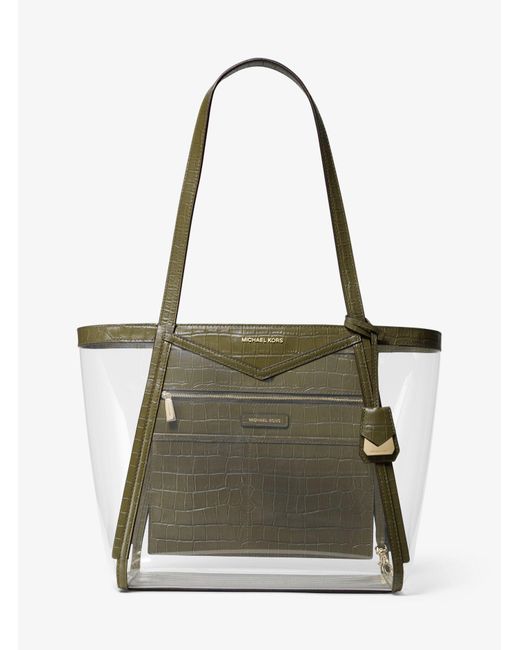 Michael kors online whitney clear bag