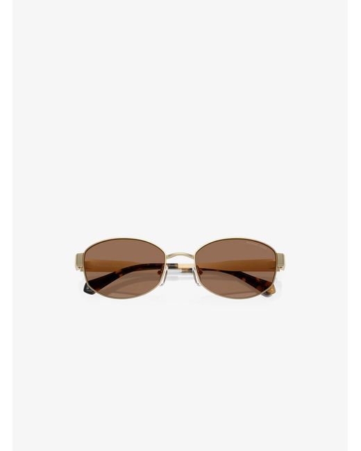 Michael Kors White Mk Monte Carlo Sunglasses