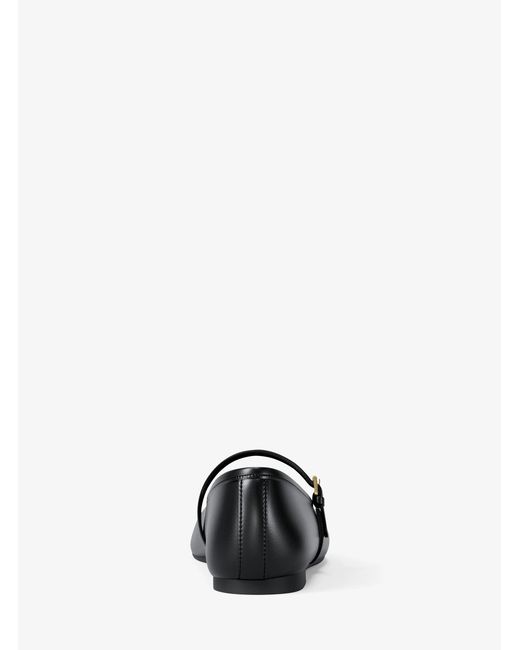 Michael Kors Black Phoebe Ballet Flat