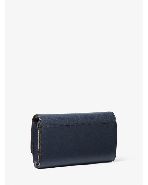 Mk Borsa A Tracolla Jet Set Grande di Michael Kors Outlet in Blue