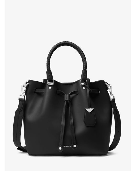 Michael Kors Blakely Leather Bucket Bag in Black Lyst
