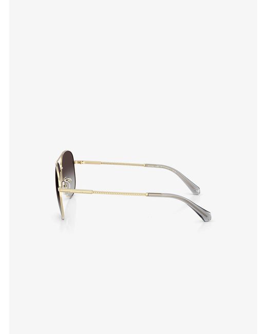 Michael Kors Metallic Mk Perledo Sunglasses
