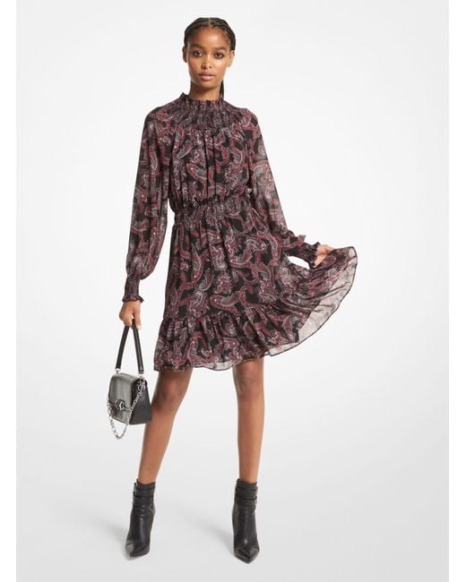 Michael kors georgette dress deals
