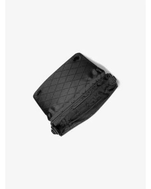Michael Kors Black Hudson Flap Crossbody for men