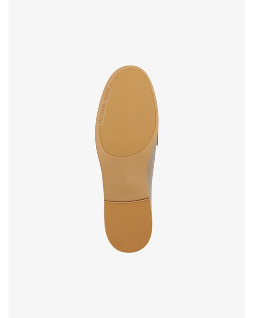 MICHAEL Michael Kors Natural Mk Lex Leather Loafer
