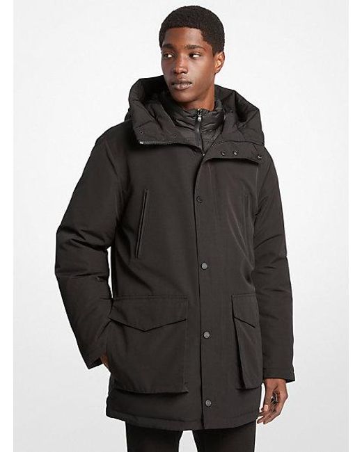 Michael Kors Black Paxville 2-In-1 Jacket for men