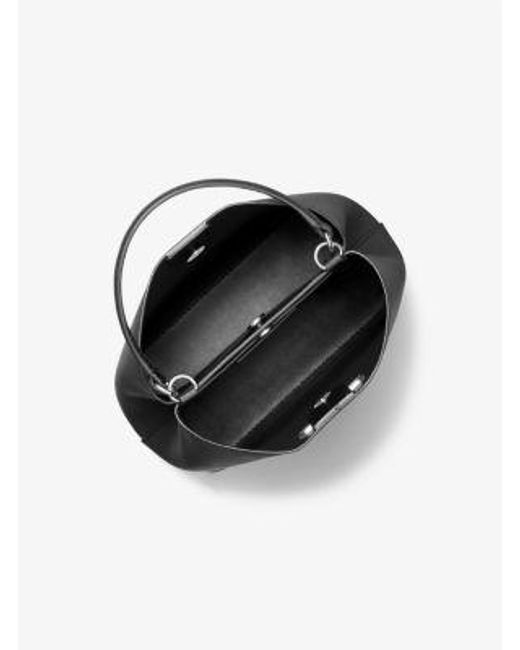 Michael Kors Black Pratt Small Shoulder Bag